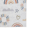 Vida Kids Recycled Rug Rainbow Sun