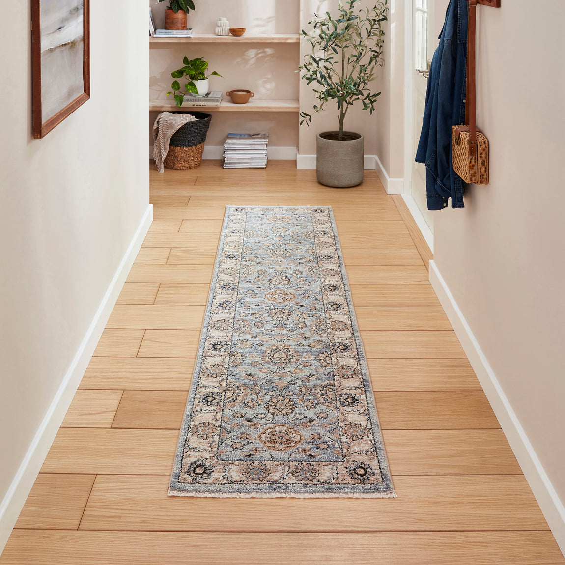 Vintage 35027 Traditional Runner 60cm x 230cm Blue