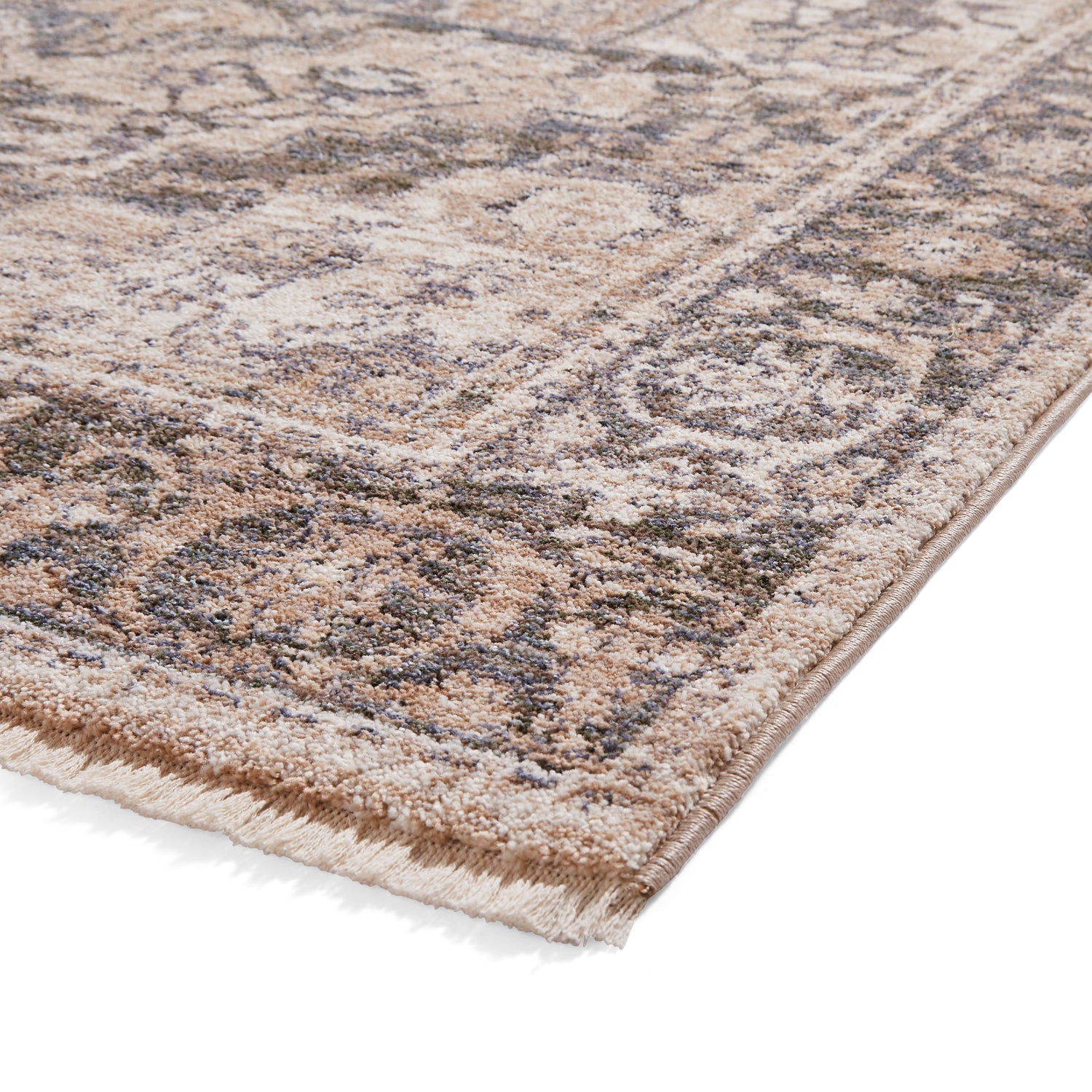 Vintage 35018 High Density Weave Rug Green