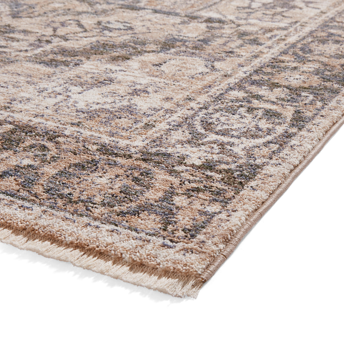 Vintage 35018 High Density Weave Rug Green