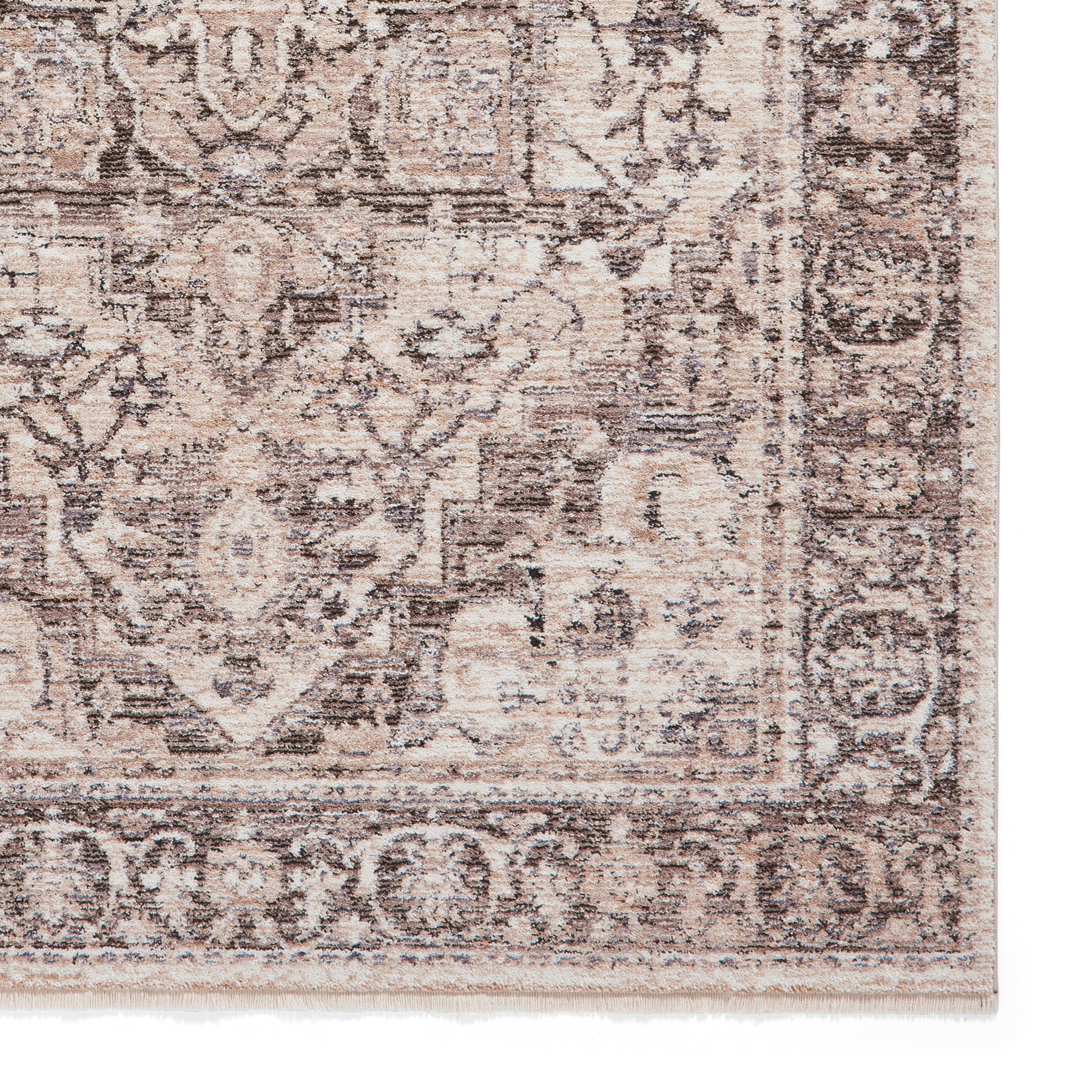 Vintage 35018 High Density Weave Rug Grey