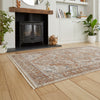 Vintage 35018 High Density Weave Rug Terracotta