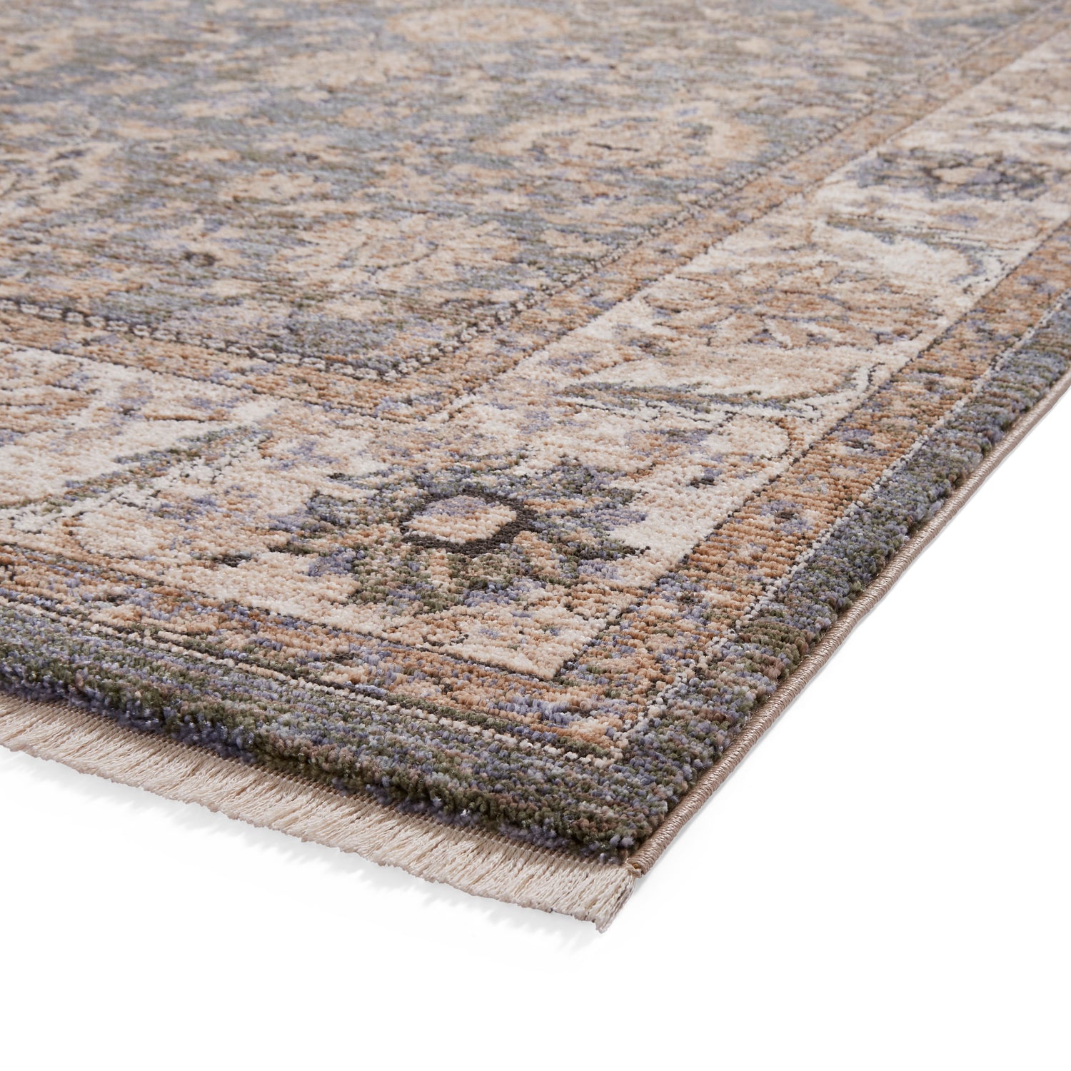 Vintage 35027 High Density Weave Rug 80cm x 300cm Green