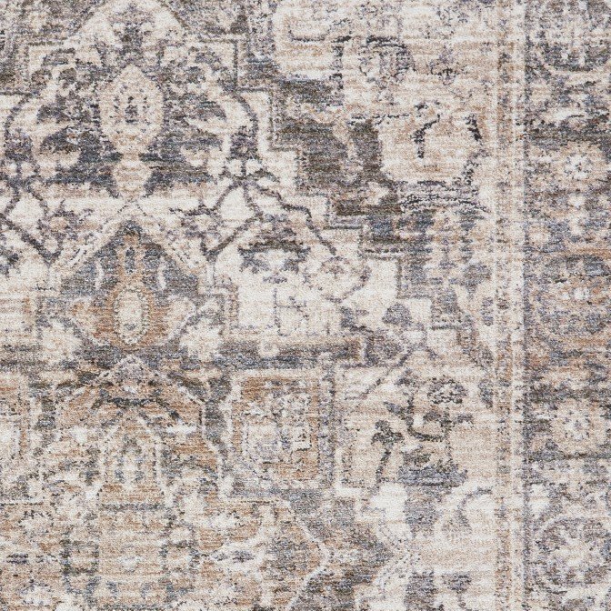 Vintage 35018 Traditional Rug Green