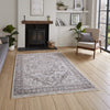 Vintage 35018 Traditional Rug Grey