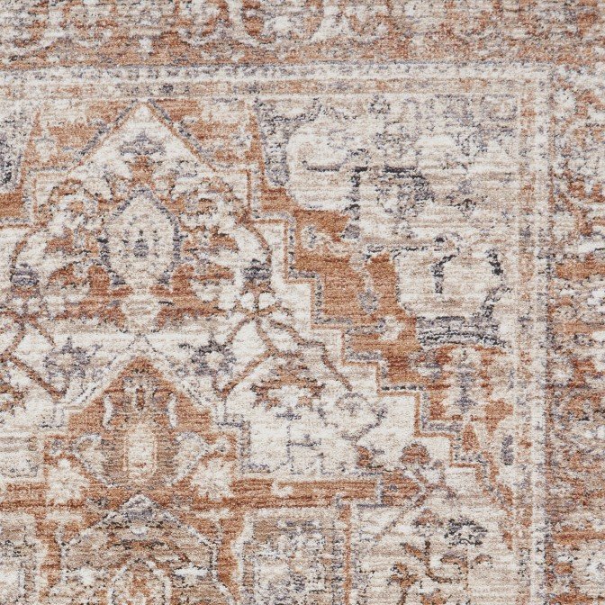 Vintage 35018 Traditional Rug Terracotta