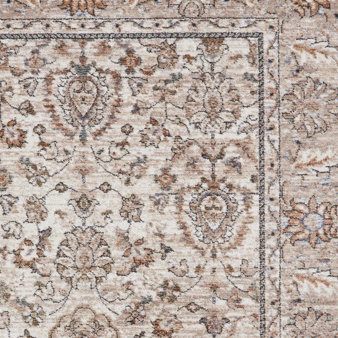 Vintage 35027 Traditional Runner 60cm x 230cm Beige