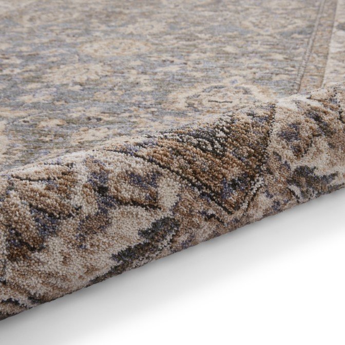 Vintage 35027 Traditional Rug Green