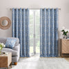 Dreams & Drapes Vivianna Ready Made Eyelet Curtains Blue