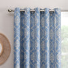 Dreams & Drapes Vivianna Ready Made Eyelet Curtains Blue