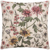 Wallflower Floral Filled Cushion 50cm x 50cm Multi