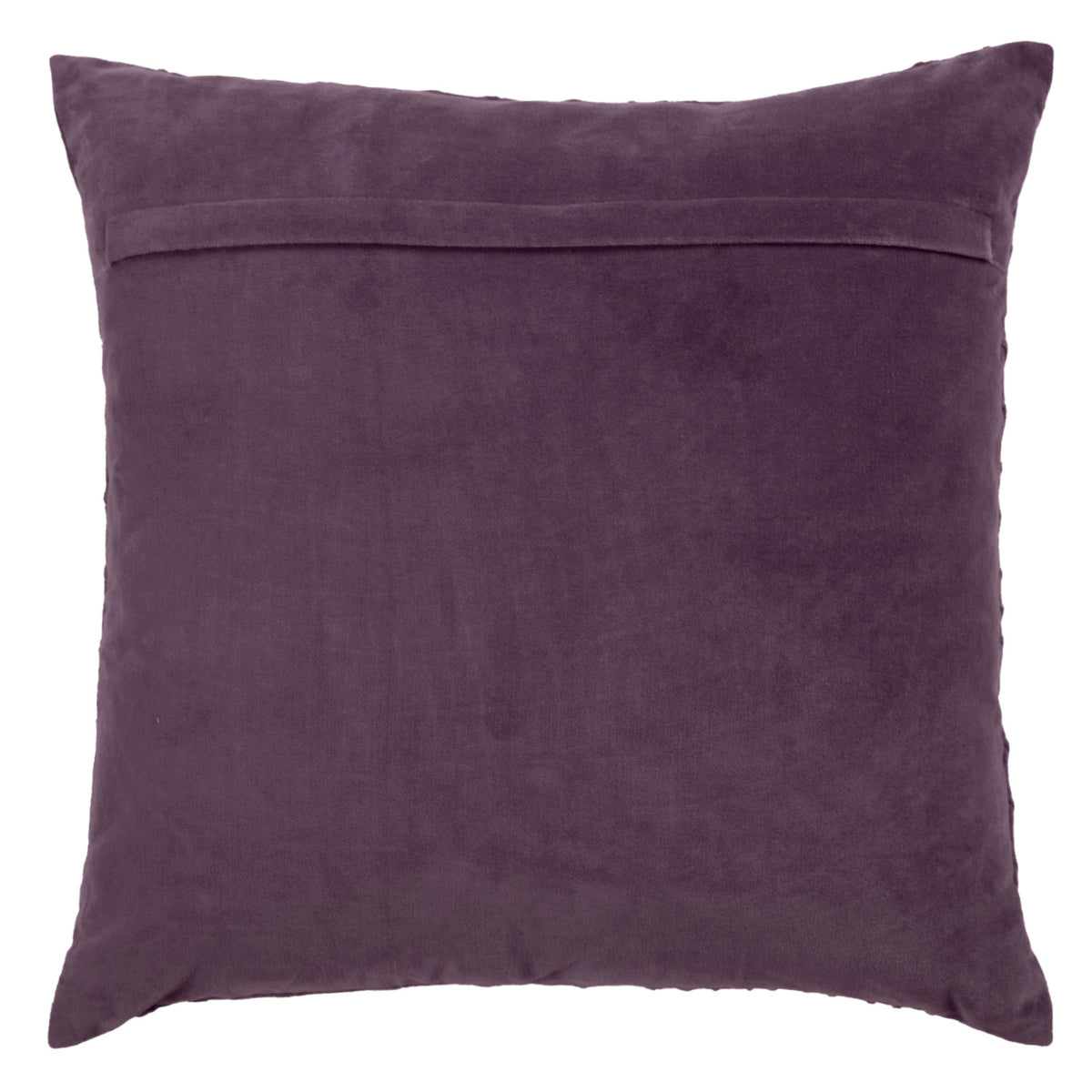 Voyage Maison Waterfall Embroidered Velvet Feather Filled Cushion 50cm x 50cm Plum