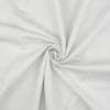 ANTE DECOR 100% Washed Heavyweight Cotton Fabric White