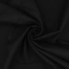 ANTE DECOR 100% Washed Heavyweight Cotton Fabric Black