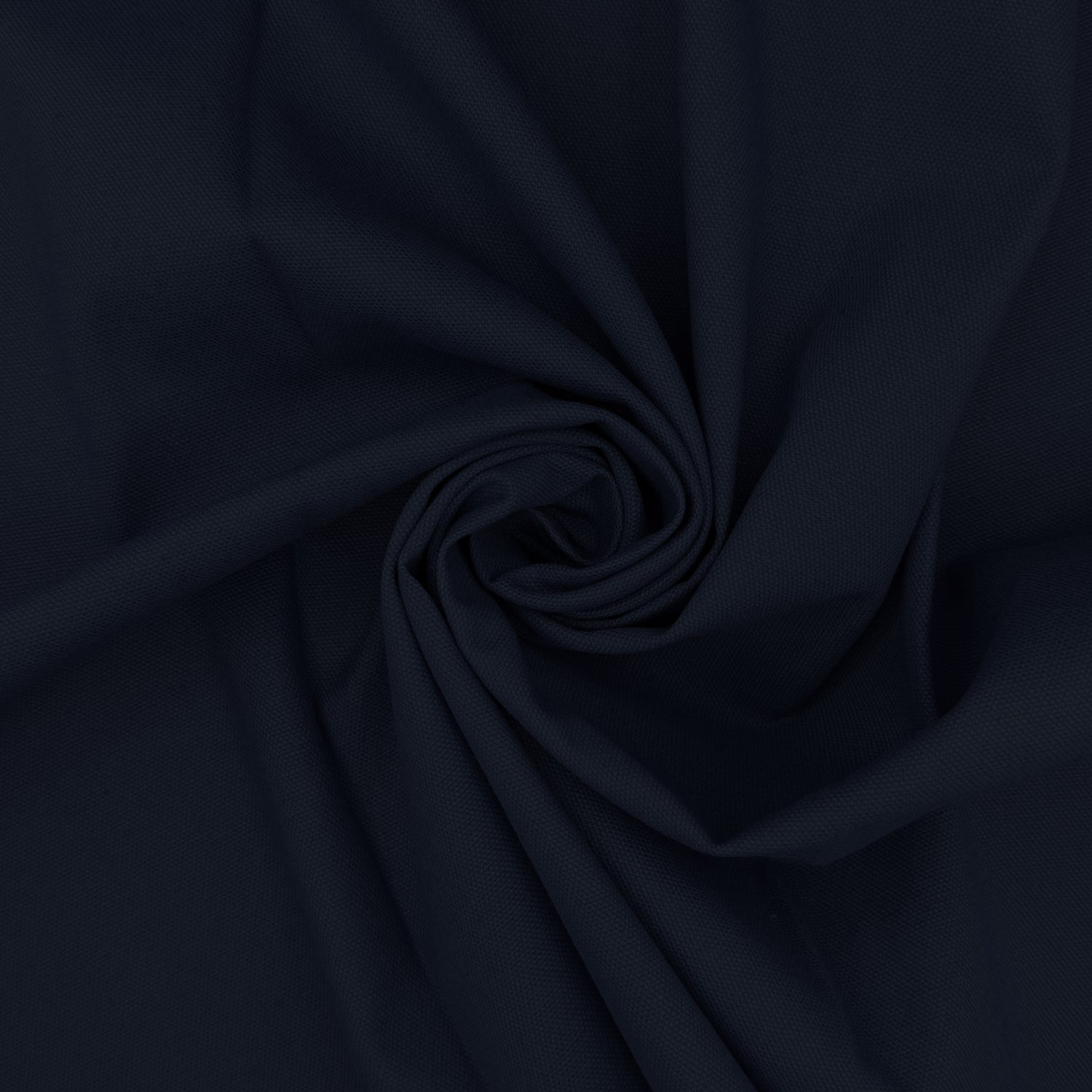 ANTE DECOR 100% Washed Heavyweight Cotton Fabric Navy