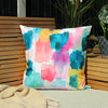 Watercolours Outdoor Filled Cushion 43cm x 43cm Ochre