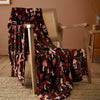 Fusion Woodland Dreams 120cmx150cm Throw Chocolate