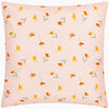 Wildflowers Country Outdoor Filled Cushion 43cm x 43cm Lilac Peach