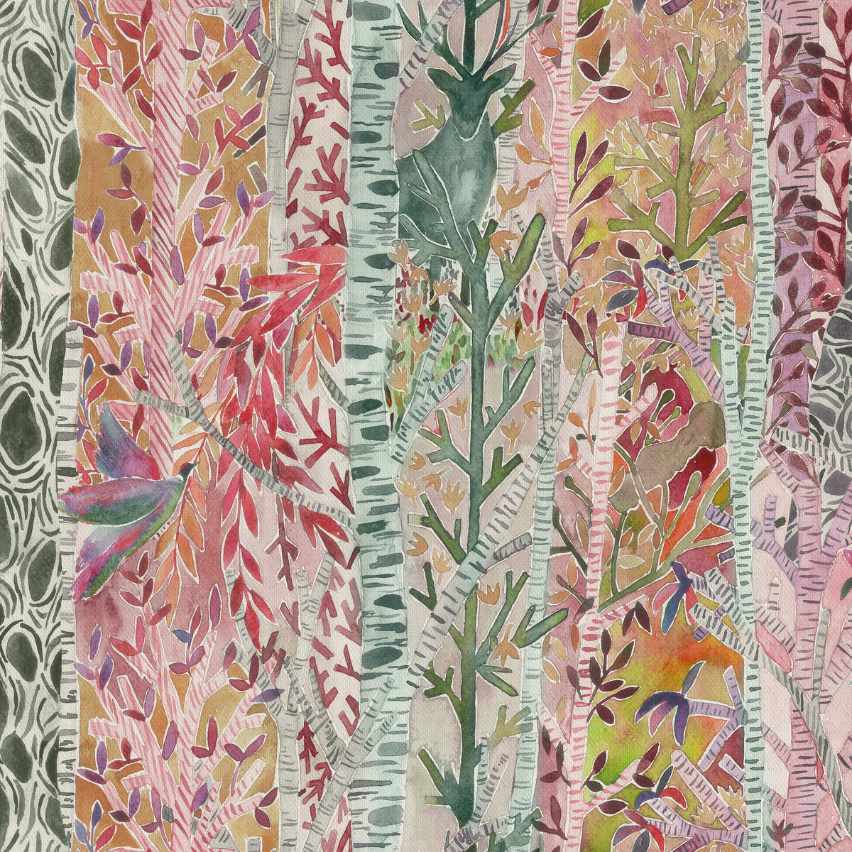 Voyage Maison Whimsical Tale Fabric Blush
