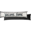 Welcome Home Mosaic Message Velvet Draught Excluder Multi