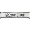 Welcome Home Mosaic Message Velvet Draught Excluder Multi