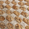 Yard Wikka Textured Woven 45cm x 45cm Filled Cushion Natural