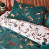 Furn Wildlings Tropical Duvet Cover Bedding Set Juniper Green