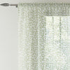 Willow Ready Made Single Voile Curtain Green
