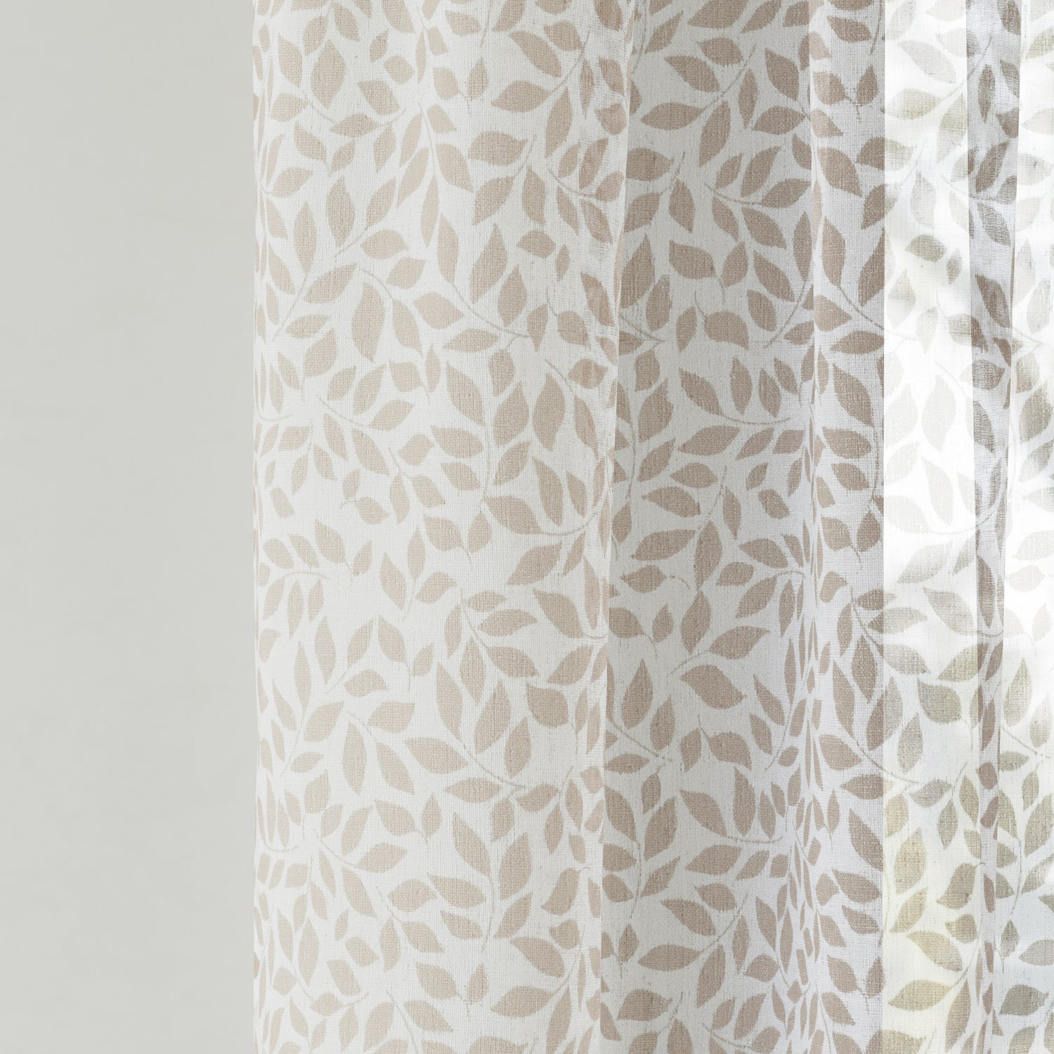 Willow Ready Made Single Voile Curtain Natural
