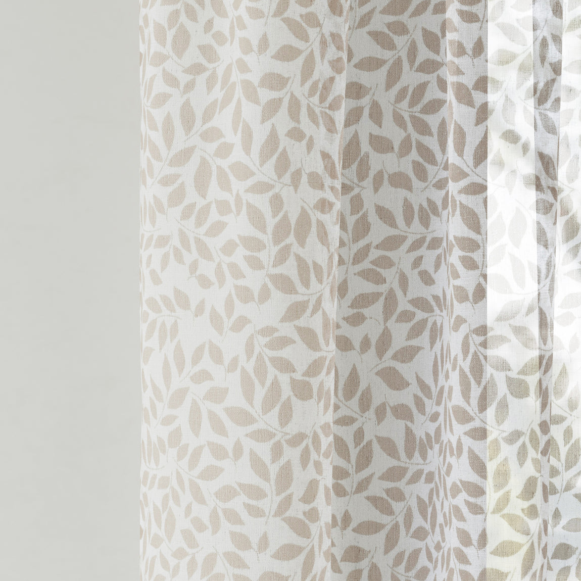 Willow Ready Made Single Voile Curtain Duckegg