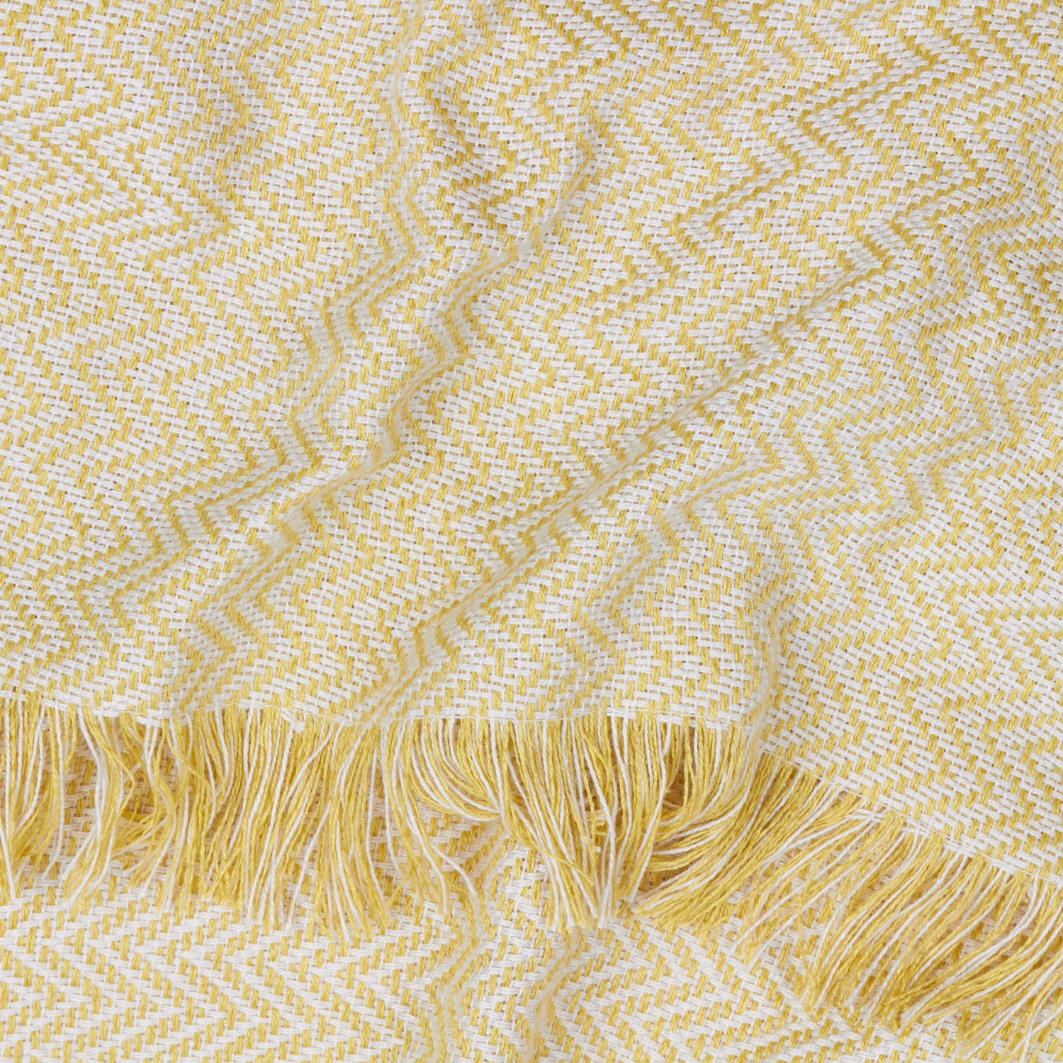 Wylder Wisley Woven Outdoor Throw 130cm x 180cm Yellow