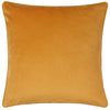 furn. Wisteria Velvet 50cm x 50cm Filled Cushion Gold