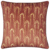 furn. Wisteria Velvet 50cm x 50cm Filled Cushion Sienna
