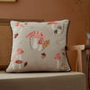 Fusion Woodland Dreams 43cmx43cm Filled Cushion Chocolate