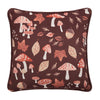 Fusion Woodland Dreams 43cmx43cm Filled Cushion Chocolate