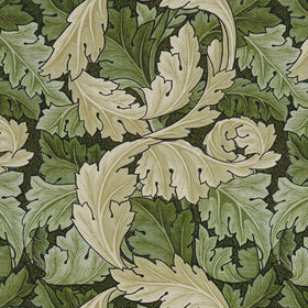 William Morris At Home Acanthus Fabric Nettle