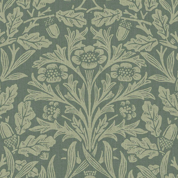William Morris At Home Acorn Fabric Eucalyptus