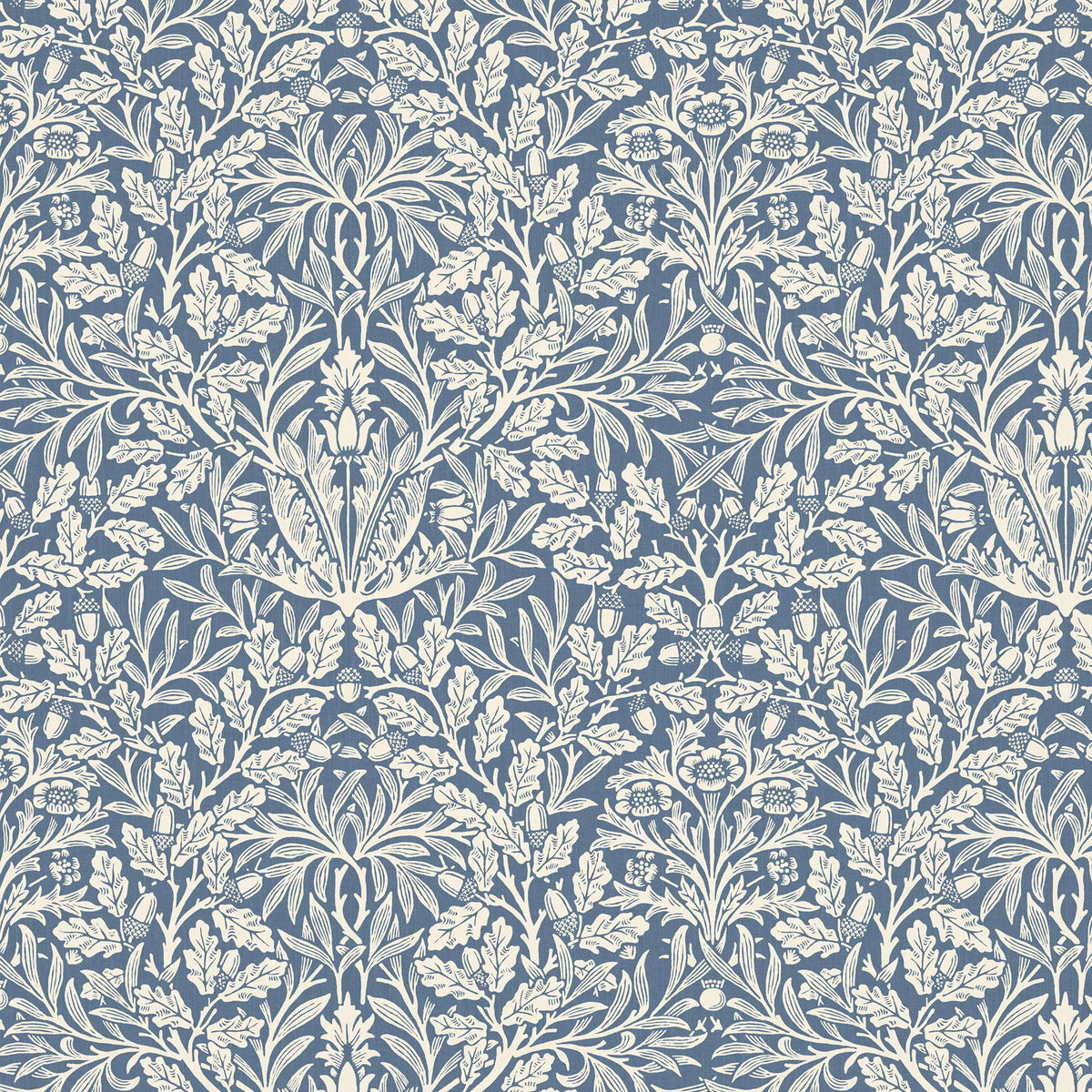 William Morris At Home Acorn Fabric River