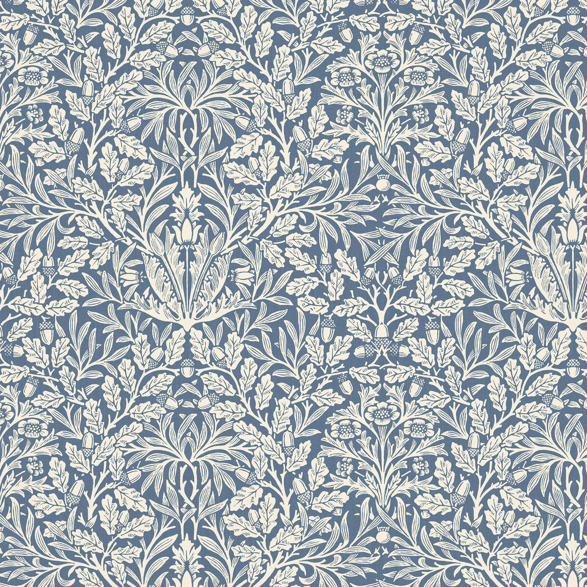 William Morris At Home Acorn Fabric River