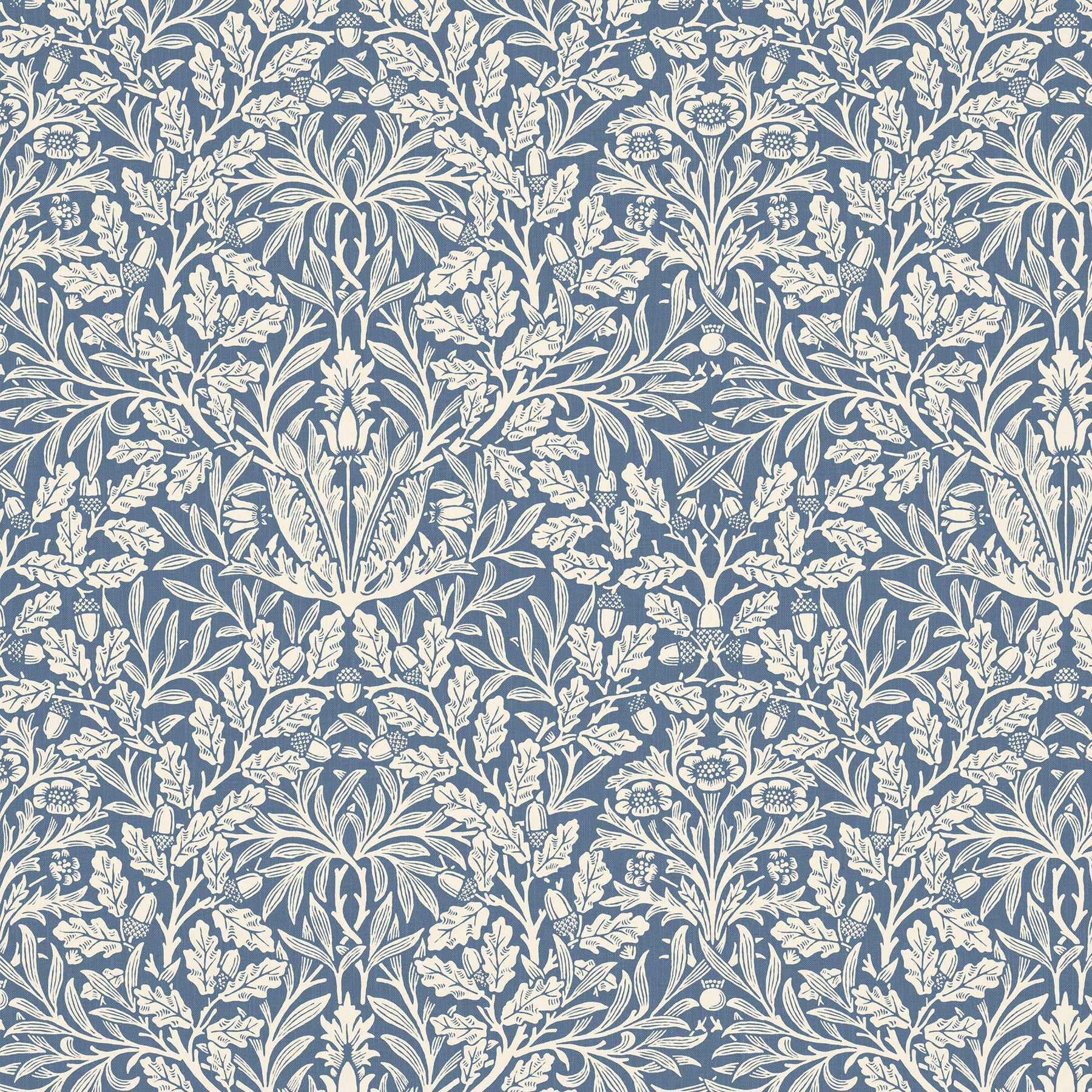 William Morris At Home Acorn Fabric River