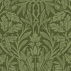 William Morris At Home Acorn Velvet Fabric Moss