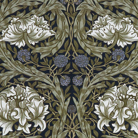 William Morris At Home African Marigold Fabric Cornflower