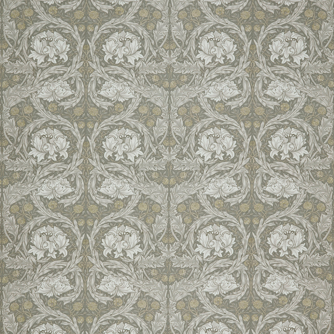 William Morris At Home African Marigold Fabric Limestone