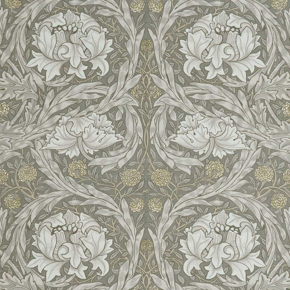 William Morris At Home African Marigold Fabric Limestone