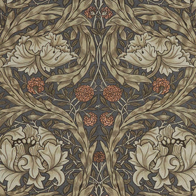 William Morris At Home African Marigold Fabric Walnut