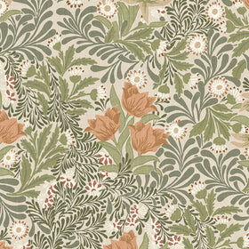 William Morris At Home Bower Fabric Fern