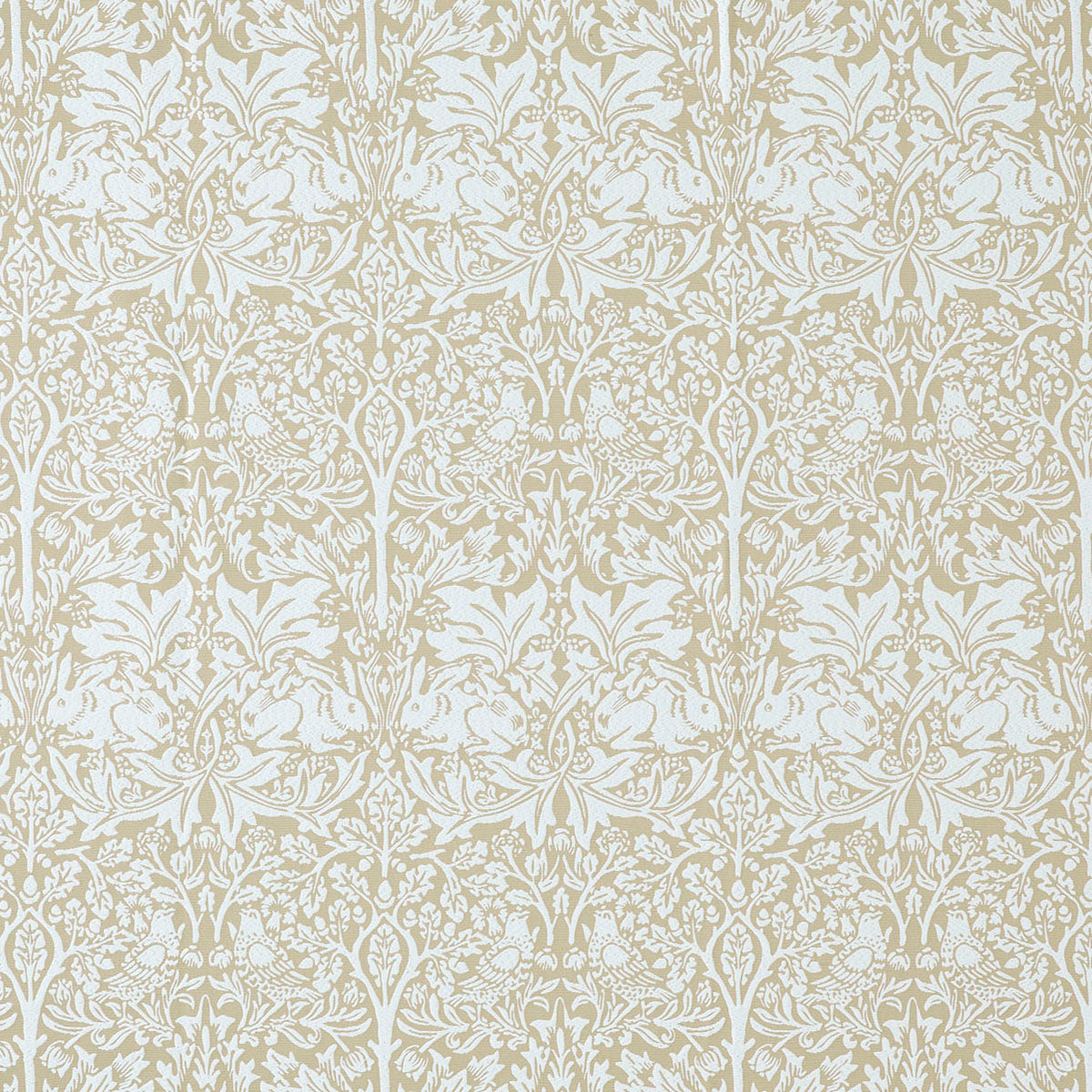 William Morris At Home Brother Rabbit Woven Fabric Oat