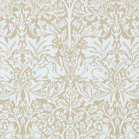 William Morris At Home Brother Rabbit Woven Fabric Oat