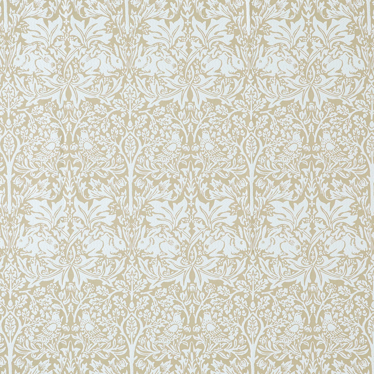 William Morris At Home Brother Rabbit Woven Fabric Oat