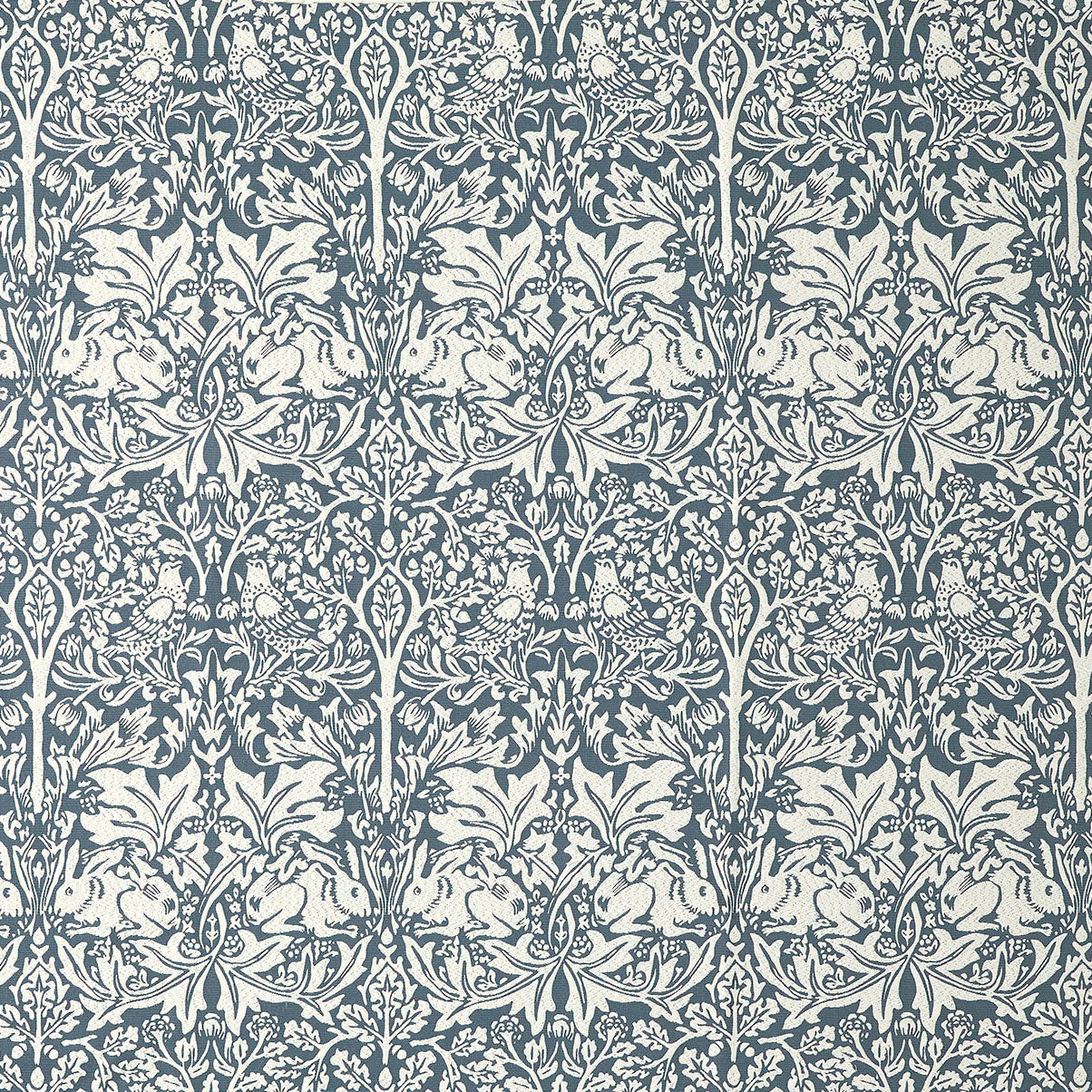 William Morris At Home Brother Rabbit Woven Fabric River
